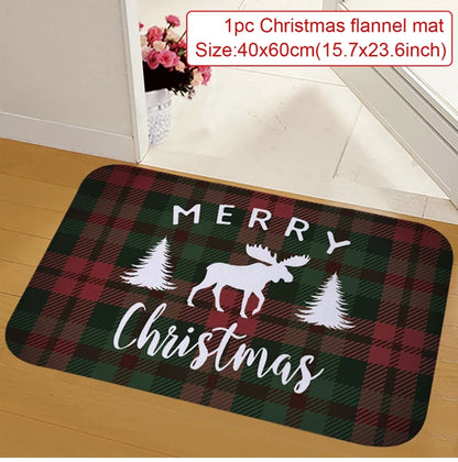 Santa Claus Christmas Doormat – Merry Christmas 2025/2026 Outdoor Rug
