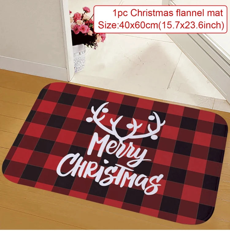 Santa Claus Christmas Doormat – Merry Christmas 2025/2026 Outdoor Rug