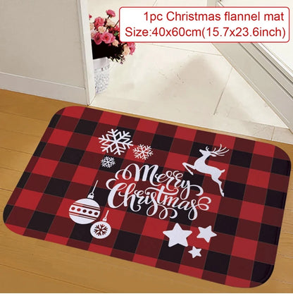 Santa Claus Christmas Doormat – Merry Christmas 2025/2026 Outdoor Rug