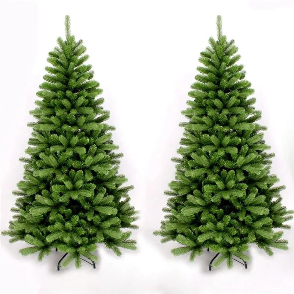 Premium PE+PVC Mixed Christmas Tree – Ultra-Thick Encrypted Branches + Metal Stand (120–300 cm)
