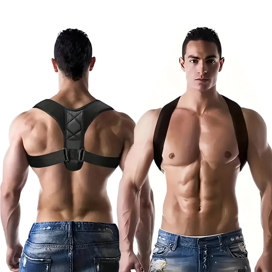 Shoulder Posture Correction Belt – Male/Female Hunchback & Slouch Fixer for Adults