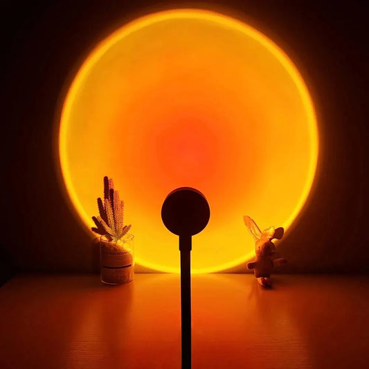 USB Sunset Ambiance Light – Projection LED Table Lamp