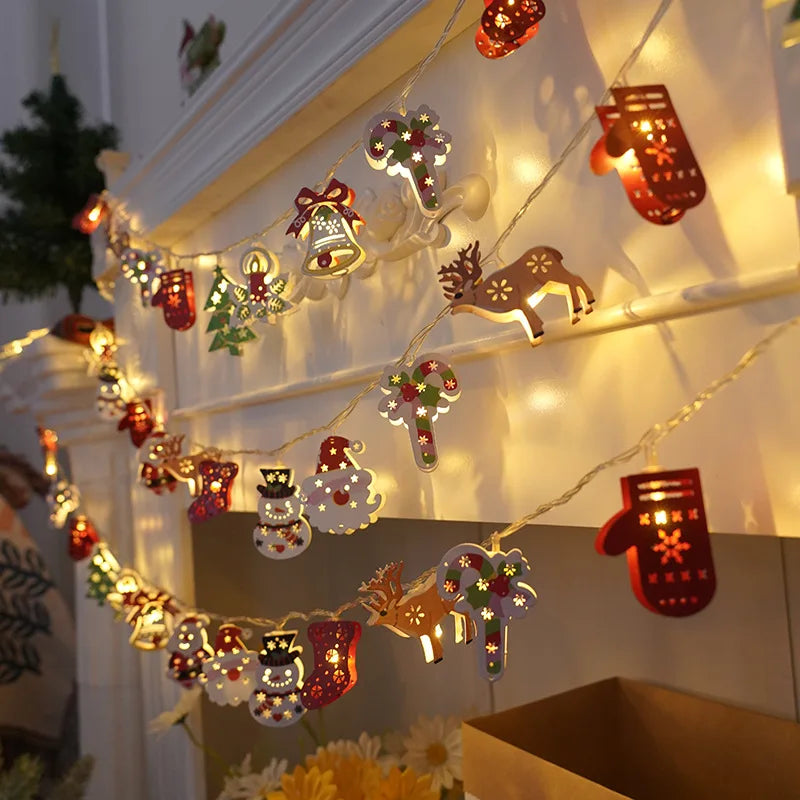 1.5M / 3M Christmas LED Fairy String Lights – Warm White Garland for Tree & Home Decor