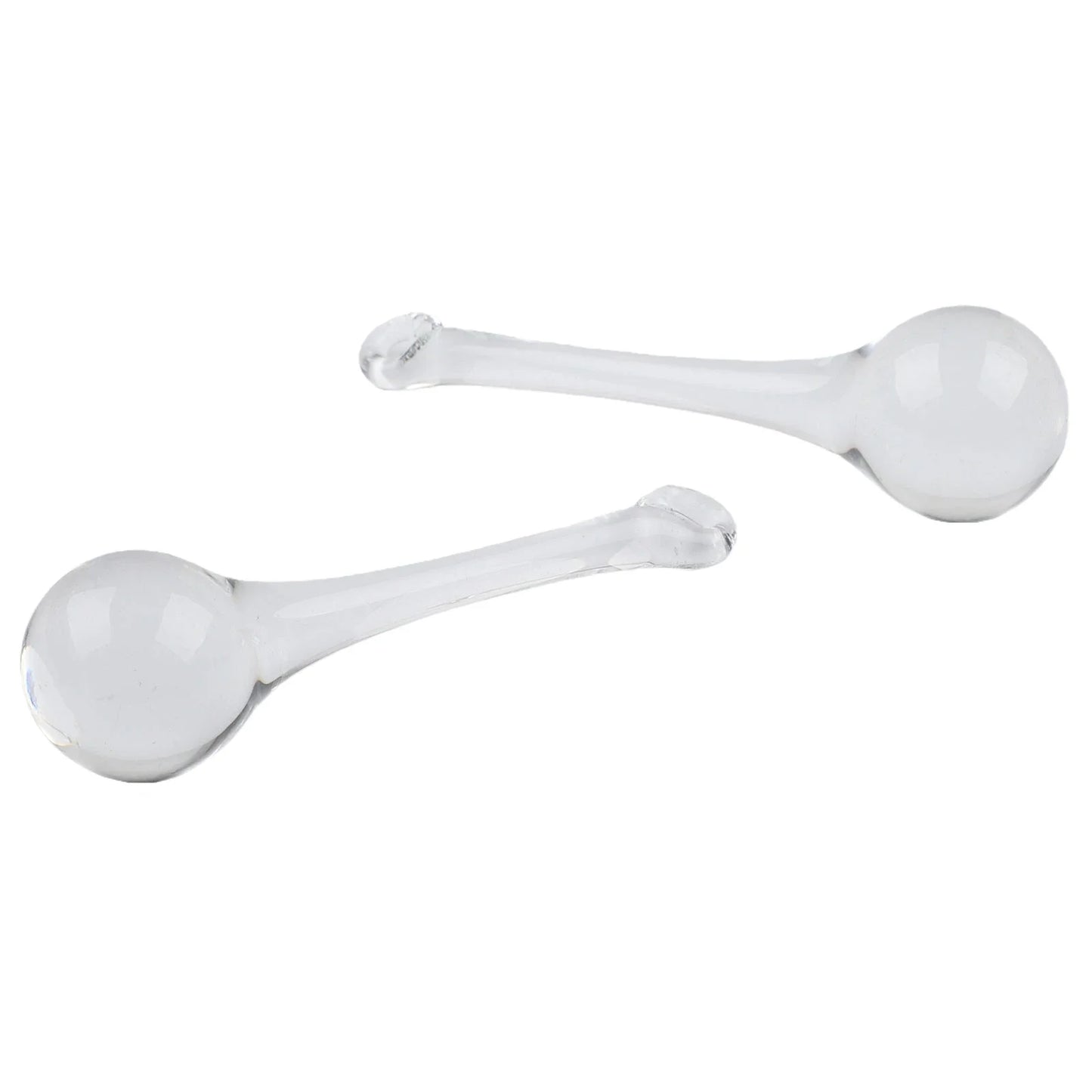 20 Piece Clear Glass Teardrop Ornaments – Raindrop Hanging Christmas Decor (4 Sizes)