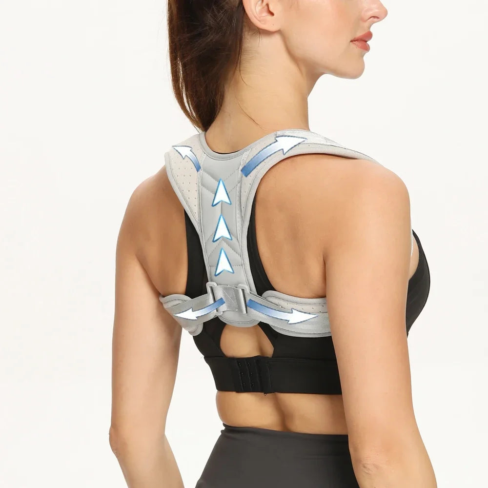 Back Posture Correction Belt – Male/Female Hunchback & Slouch Support (S/M/L/XL)