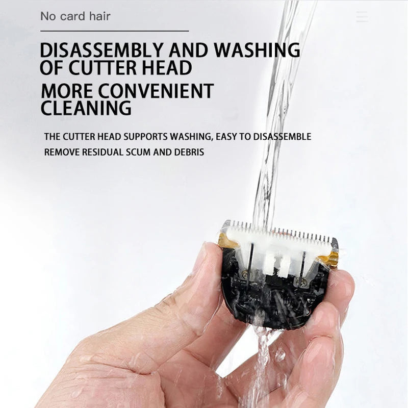 Baisibei Rechargeable Professional Pet Hair Clipper Kit – Quiet Cordless Trimmer for Dogs & Cats