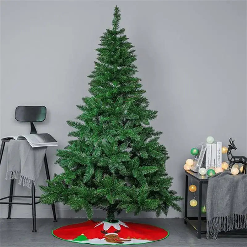 Large PVC Artificial Christmas Tree – 120/150/180/210 cm Green (Easy Assembly)